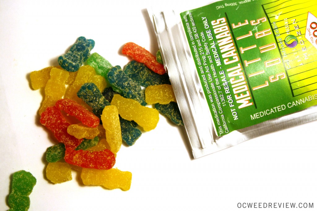 Medizen Little Sours from OCPC Edible Review | OC Weed Review