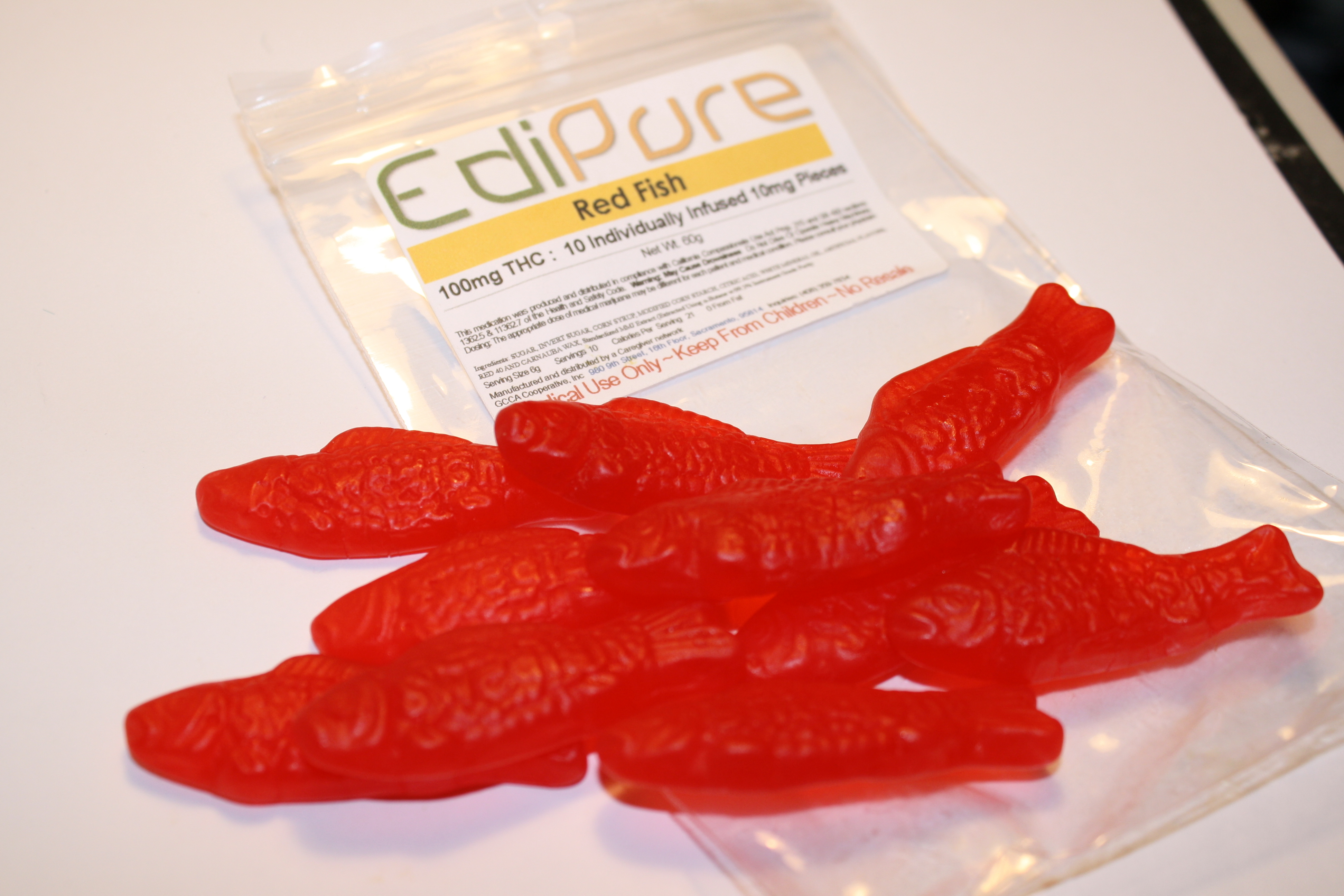 Edipure Red Fish Edible Review