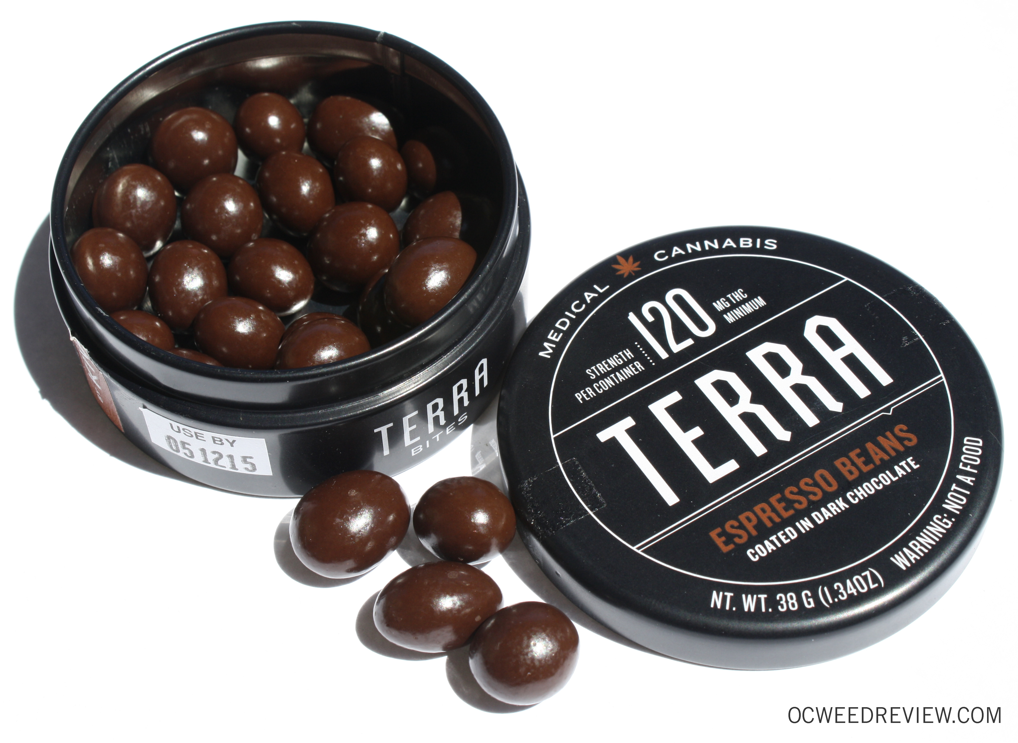 Terra Espresso Beans in Dark Chocolate Edible Review