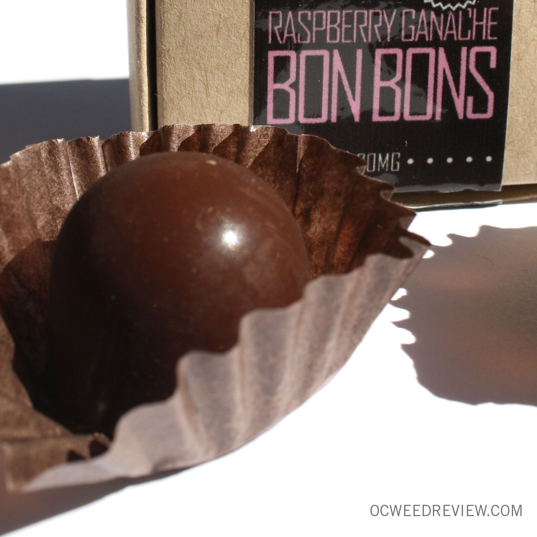 530 Edibles Raspberry Ganache Bon Bons Edible Review