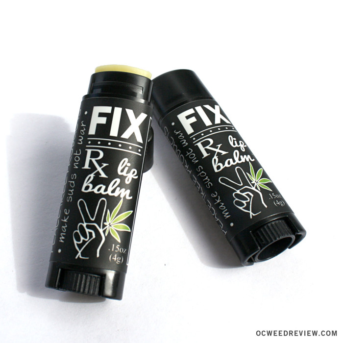 Peace Tree Products Fix Medicated Lip Balm OC Weed Review