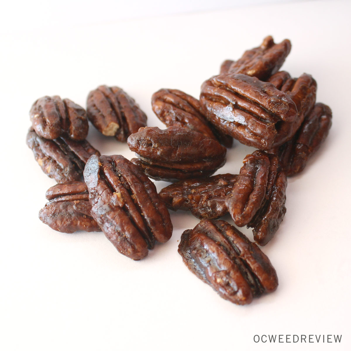 Medicated Glazed Pecans from Auntie Dolores Edible Review