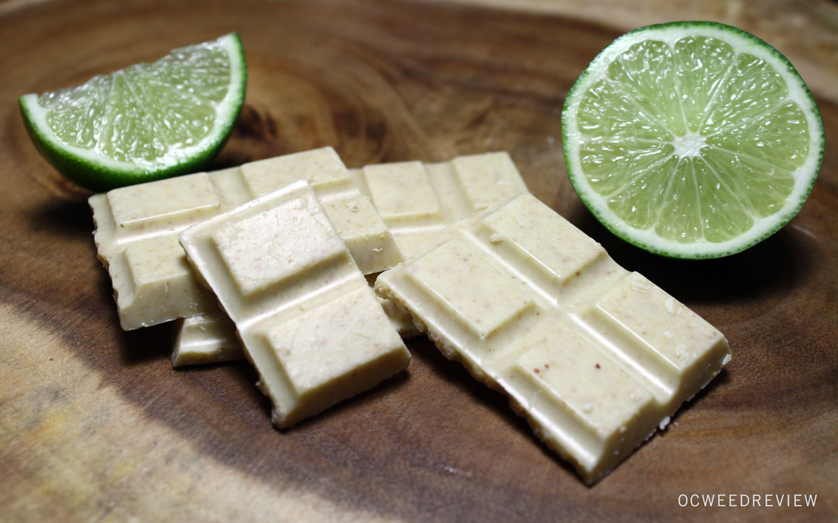 Key Lime Pie Medicated Chocolate Bar from Sweet Green Confections Review