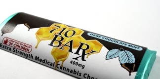 Dark Chocolate Mint 710 Bar Edible Review