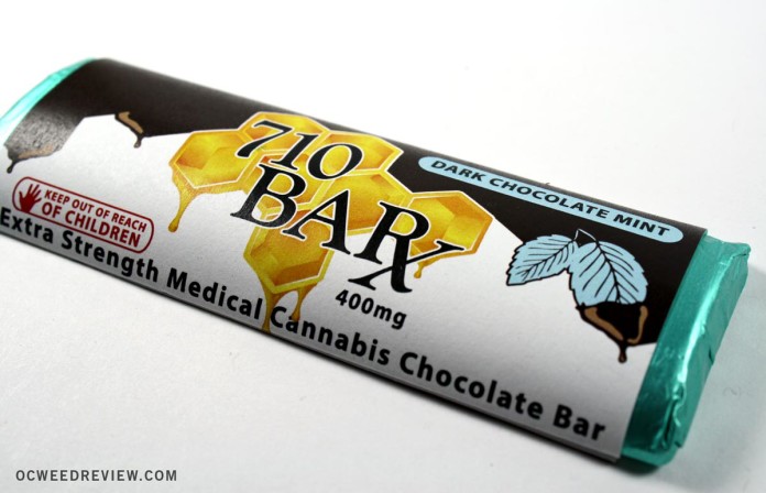 Dark Chocolate Mint 710 Bar Edible Review
