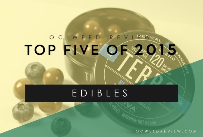Top 5 Edibles of 2015