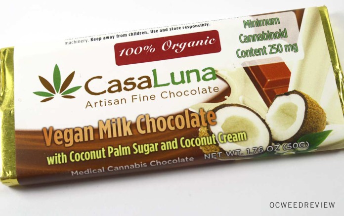 Casa Luna Vegan Milk Chocolate Bar Review