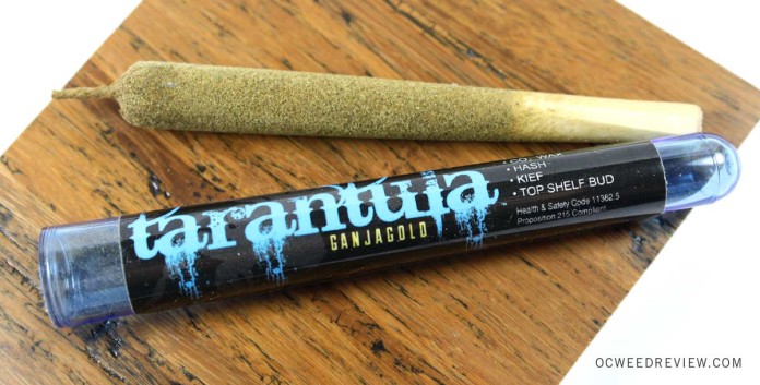 Girl Scout Cookies Tarantula Joint from Ganja Gold Review