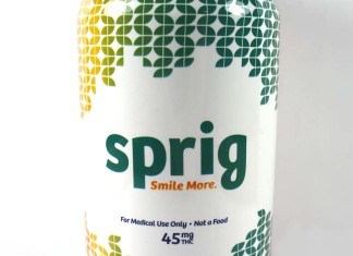 Sprig 45 mg THC Infused Soda Review