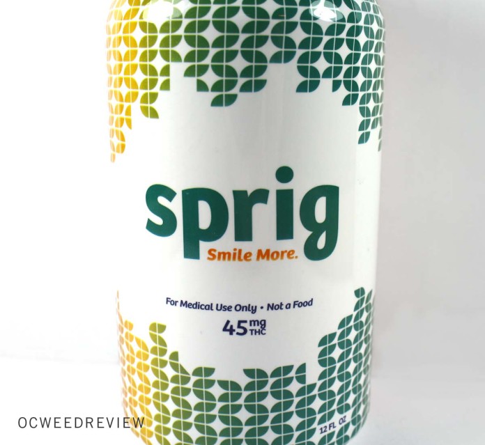 Sprig 45 mg THC Infused Soda Review