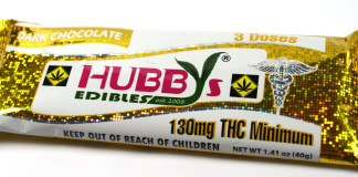 Hubby's Dark Chocolate Edible Review